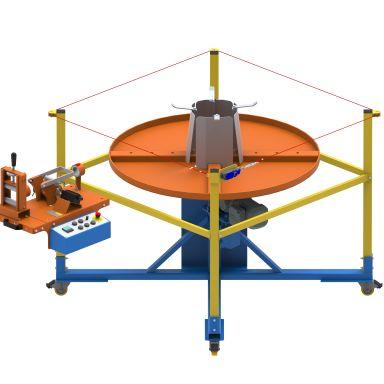 Máquina perfiladora de alambres y cables MDK 300 R2