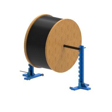 Caballete Desenrollador de Alambres y Cables MDK 900 CAP. 3 toneladas